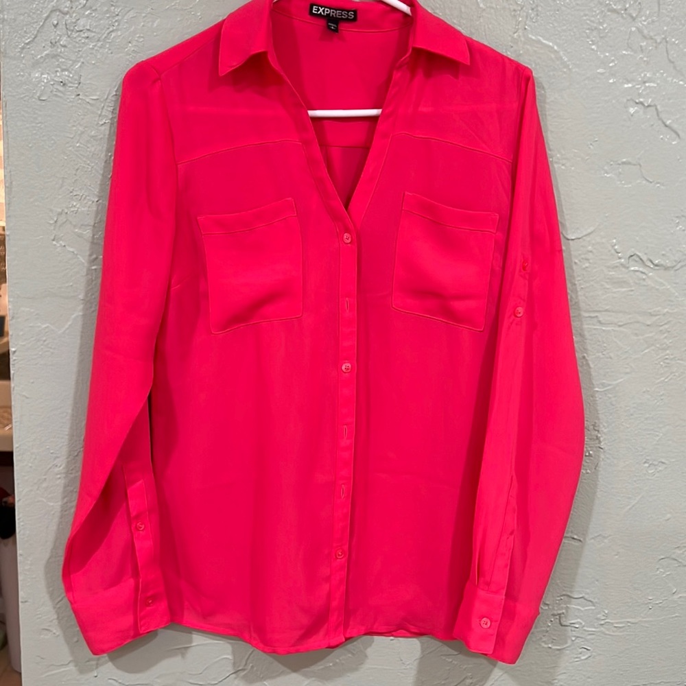 Express dress shirt pink